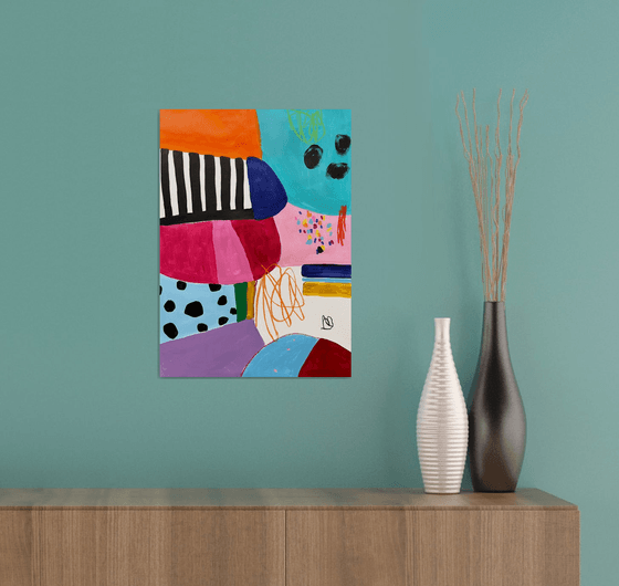 Colorful Abstract Painting