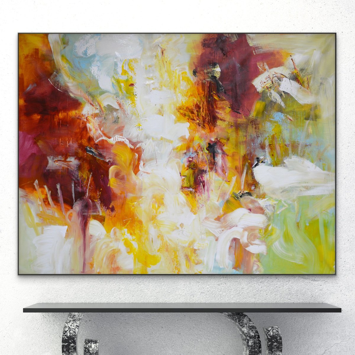  Luminesce: The Hidden Grotto By Andrada Anghel, 60 X 48, Artwork For Sale On Artfinder