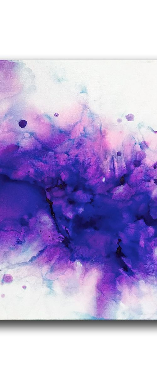 Purple Quasar by Carol Wood