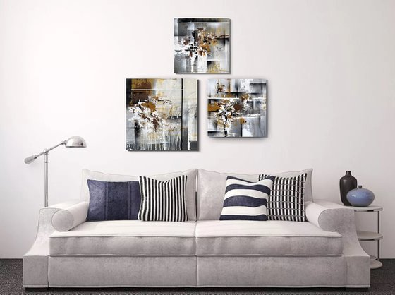 Fire Symphony   SET of 3