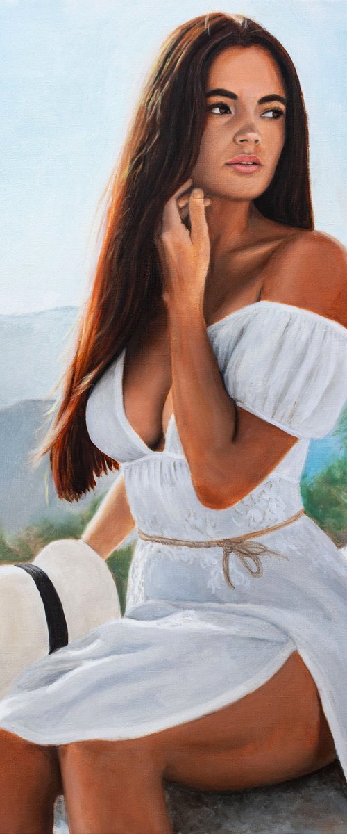On the rocks (Alina 06) by Jean-Pierre André Leclercq