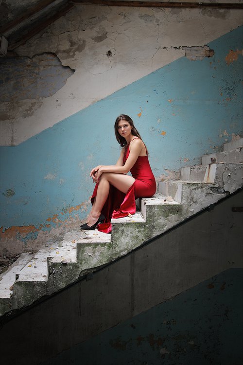 Dreaming Dressed in Red 3 by Stanislav Vederskyi