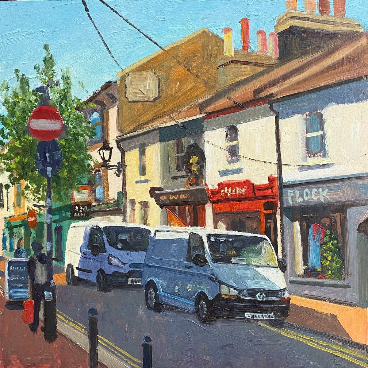 Brighton Lanes by Roberto Ponte