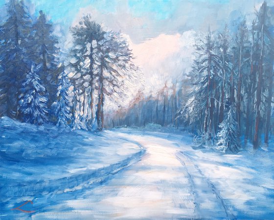 Winter road