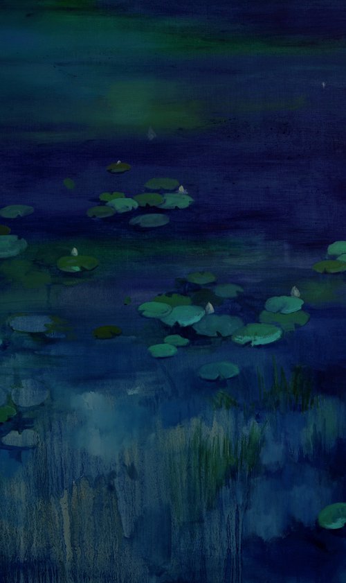 Lily pond. Lullaby by Zhanna Kondratenko
