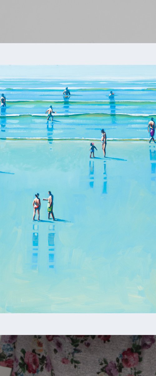 Wet Sands no.4 - Print by Harriet  Hue