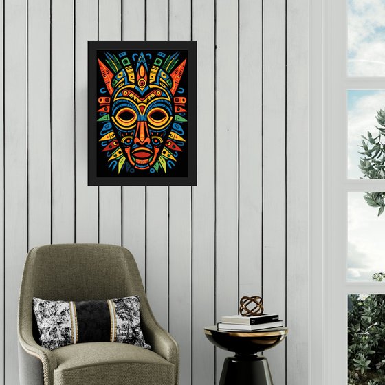 African Mask XV