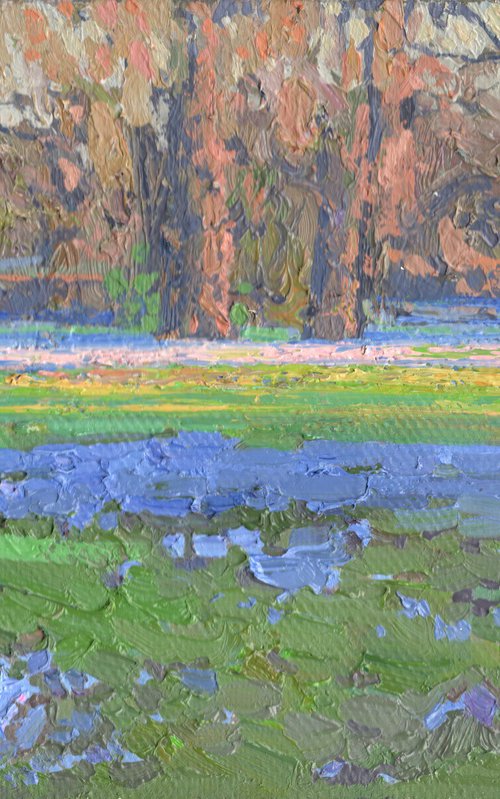 First Blue flowers by Simon Kozhin