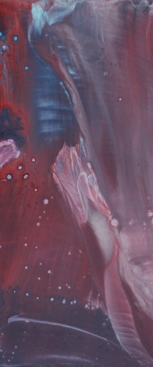 Encaustic Abstract 36 by Alona Hryn