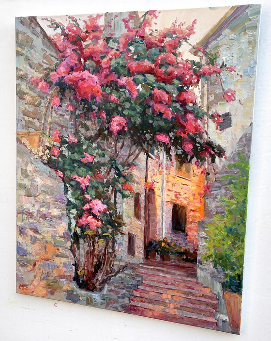 "Evening courtyard "