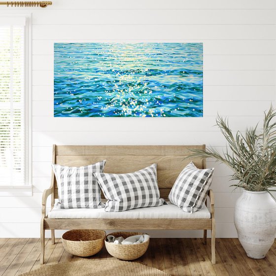 Fabulous gentle sea.