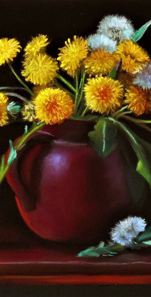 Dandelions by Oxana Babkina