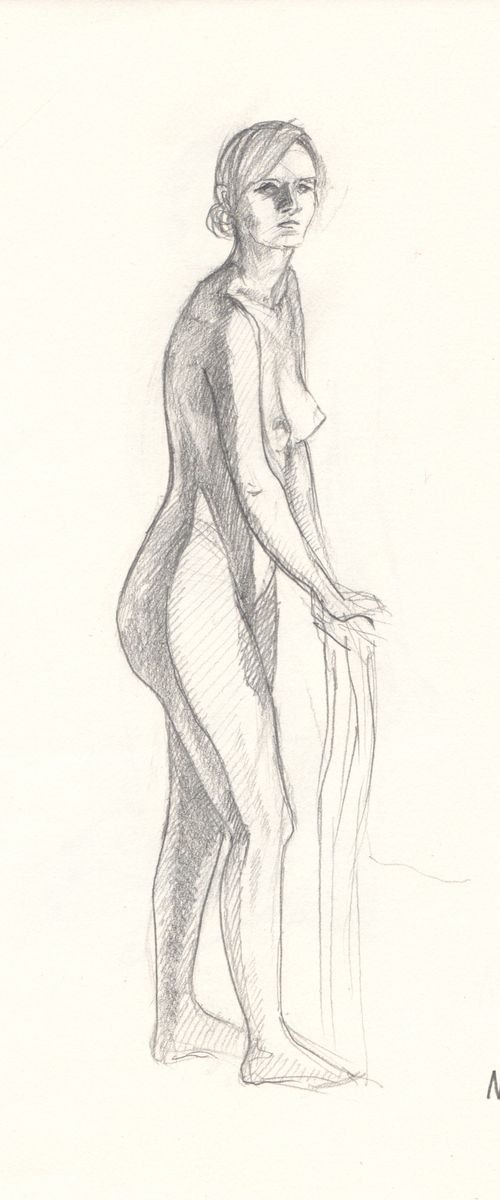 Sketch of Human body. Woman.68 by Mag Verkhovets