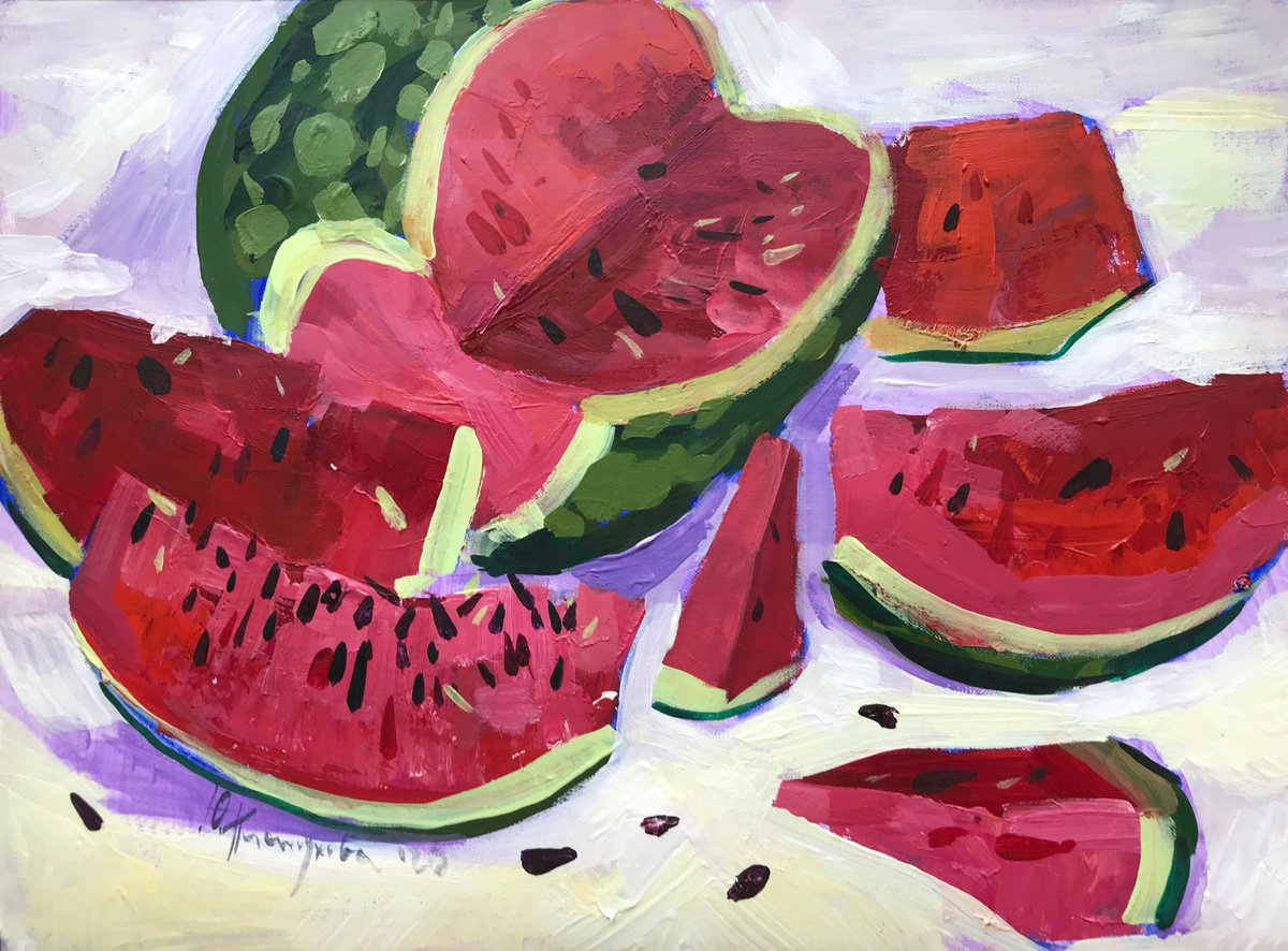 Just watermelon by Yuliia Pastukhova