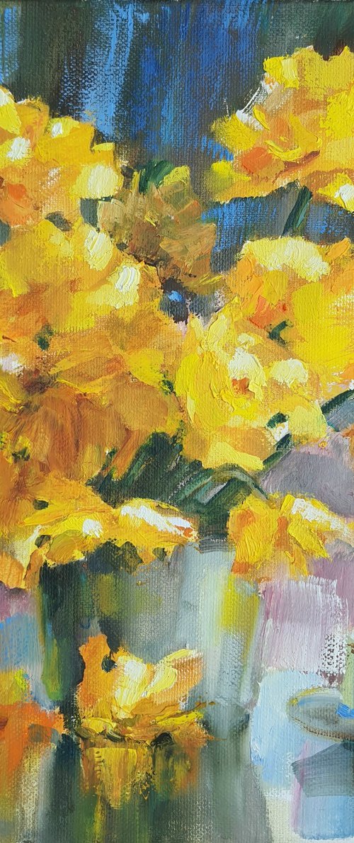 Daffodils by Olha Laptieva