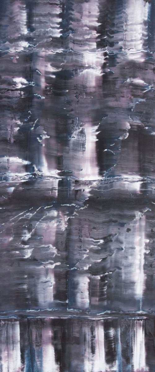 Série "cqfd" : CQFD60F08 - Deuxième époque - Black strata. by jérôme hémain