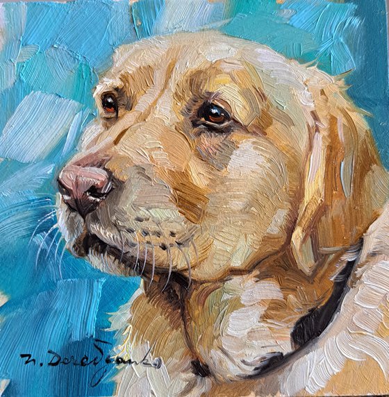 Custom dog portrait