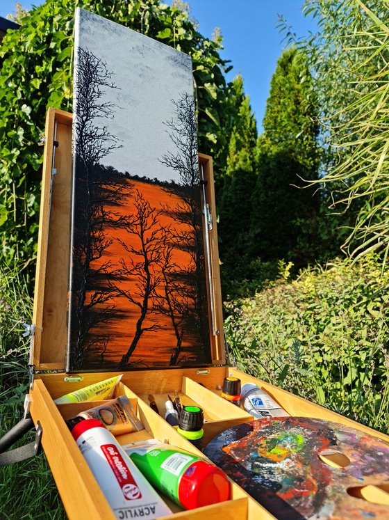 Sun in the lake 5
