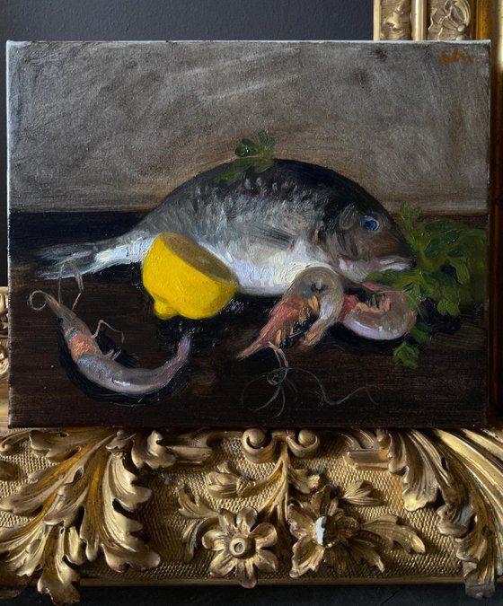 Still life with fish