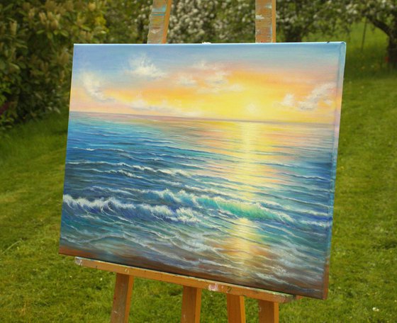 Turquoise wave
