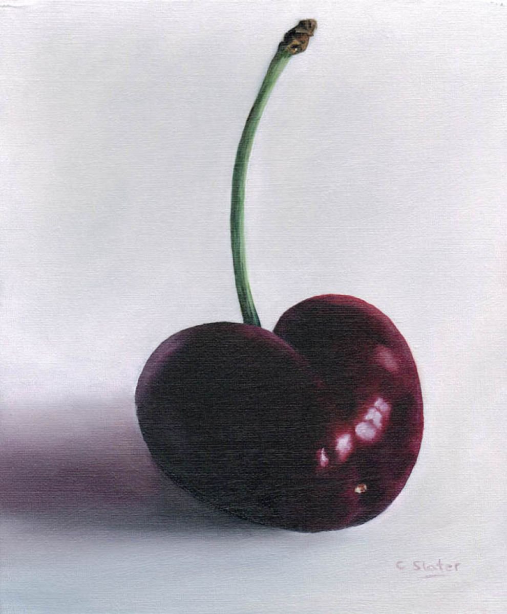 Cherry - still life by Colin Slater | Artfinder