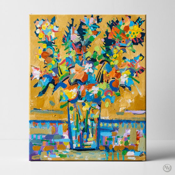 Blooms in Brushstrokes 3 (AV Art)