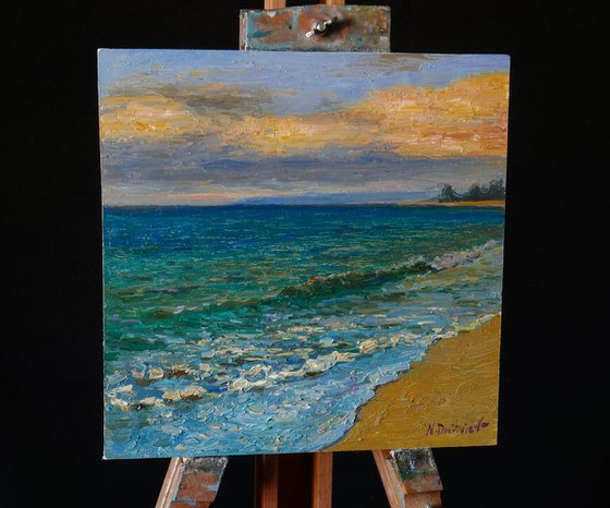 The Black Sea - summer seascape painting