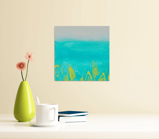 Happy Tile-Underwater Grass 20x20cm/8x8in