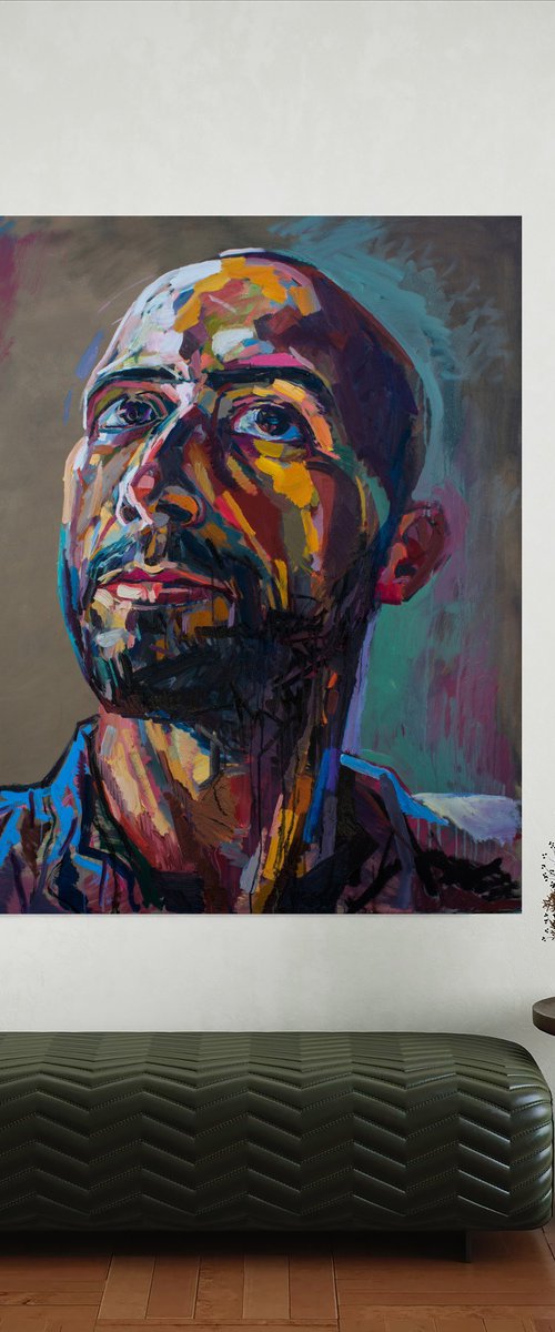 Self- portrait by Ivan Stoyanov