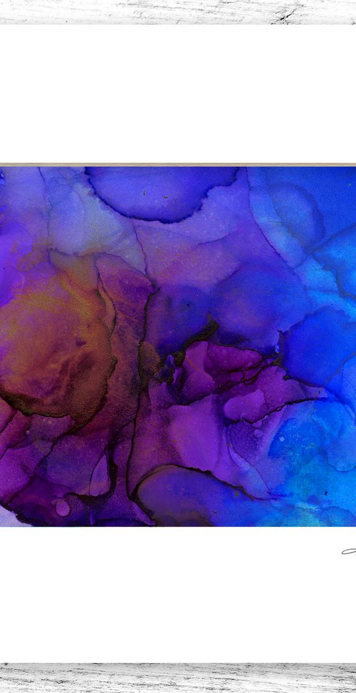 Soul's Bloom 14 - Floral Abstract Painting by Kathy Morton Stanion by Kathy Morton Stanion