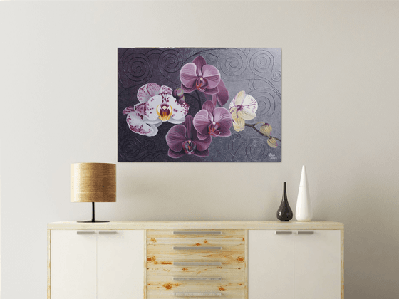Purple Orchids