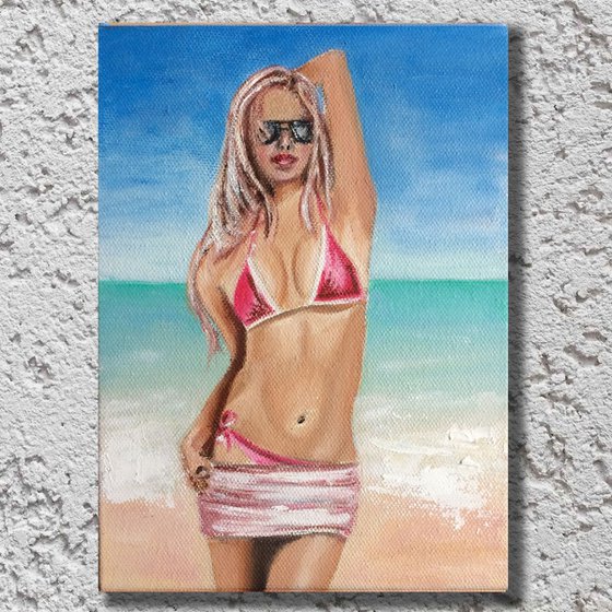 Girl at the Beach