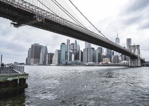 NEW YORK, THE BROOKLYN BRIDGE by Fabio Accorrà