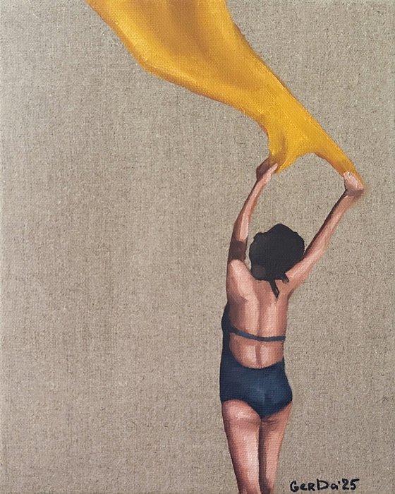 Girl with the Yellow Towel