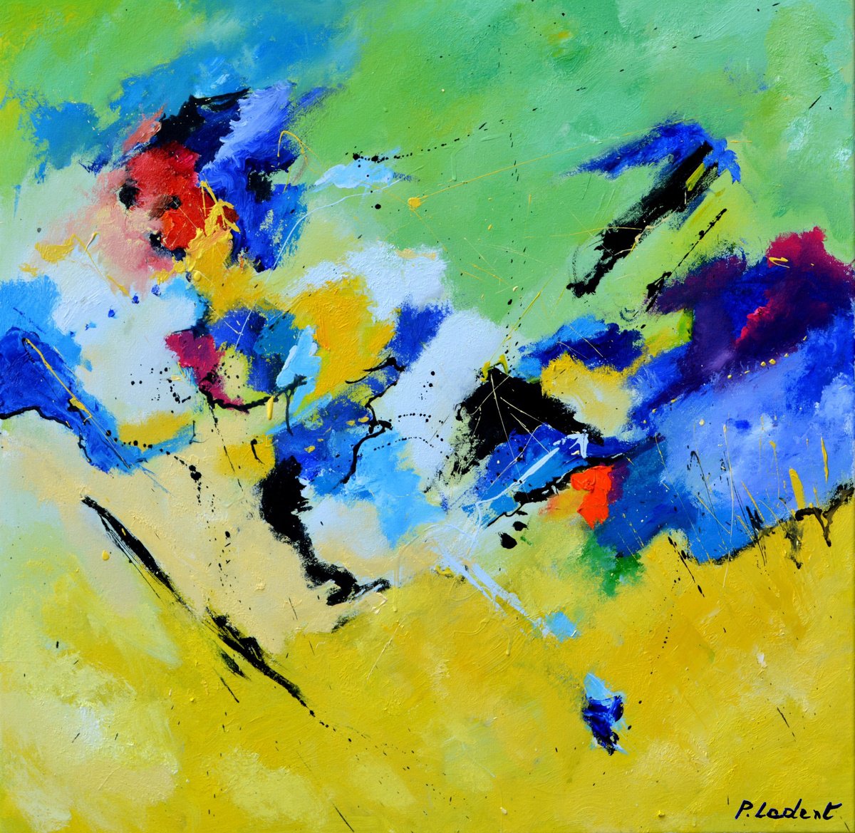 All That Jazz By Pol Henry Ledent, 28 X 28, Artwork For Sale On Artfinder