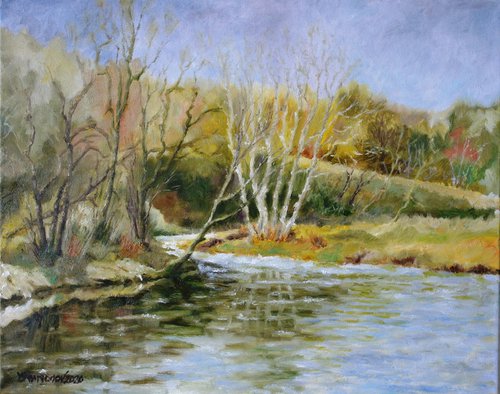 Early Spring River by Juri Semjonov