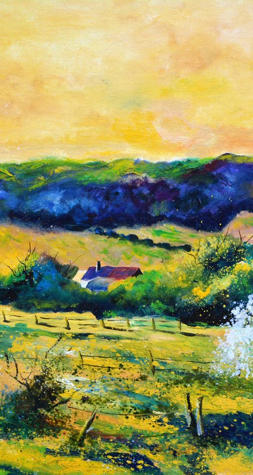 A village in my countryside by Pol Henry Ledent