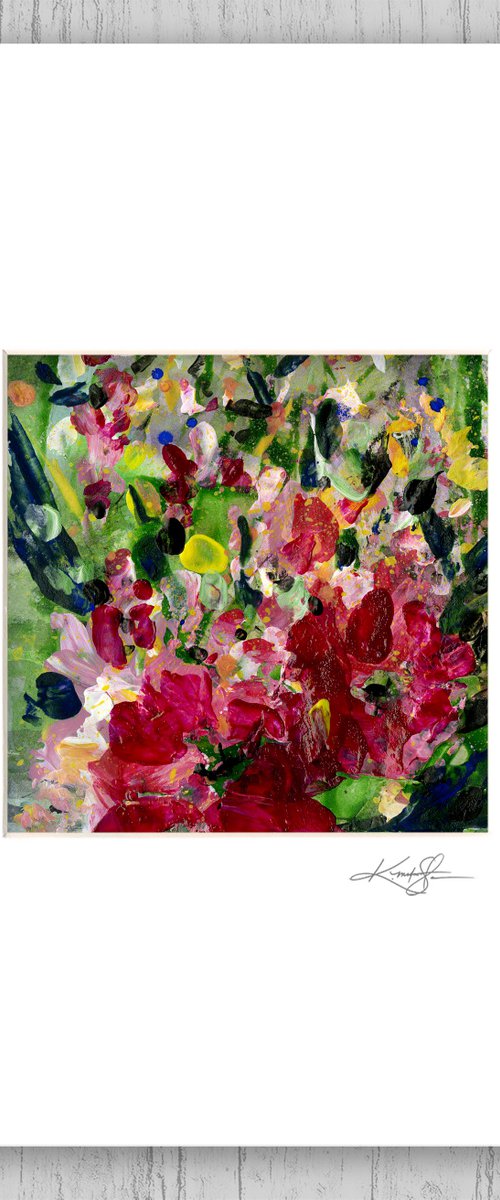 Meadow Dreams 7 - Flower Painting by Kathy Morton Stanion by Kathy Morton Stanion