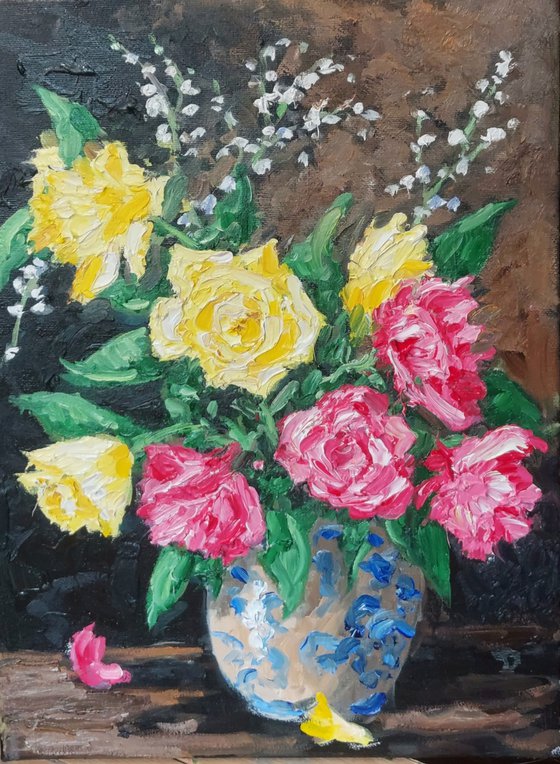 flowers in vase #5