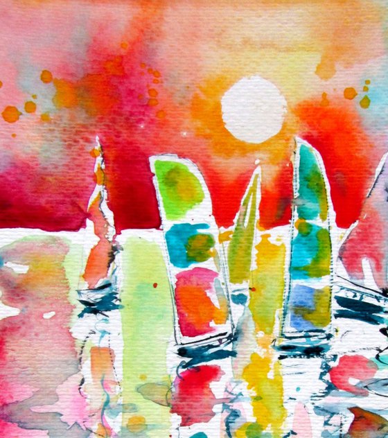 Sailboats collection