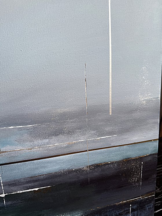 Aligned Stillness Diptych