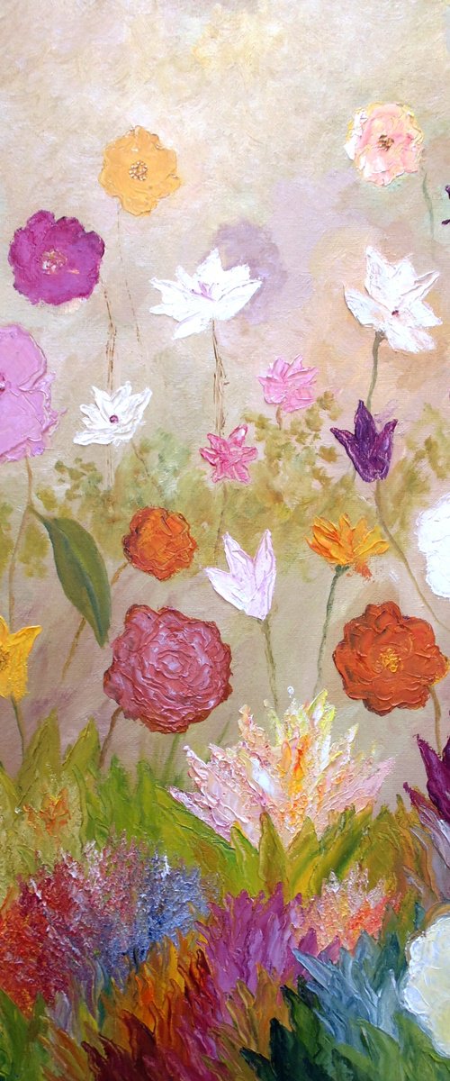 Blossoms In Veil by Angeles M. Pomata