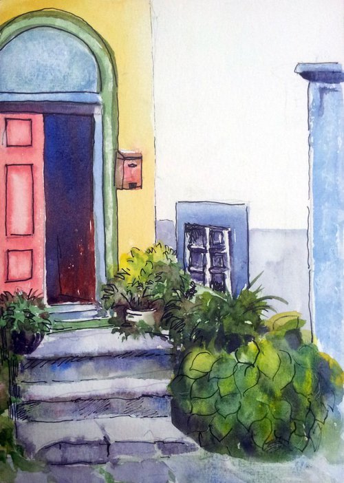 The Tuscany Entrance- 1 by Asha Shenoy