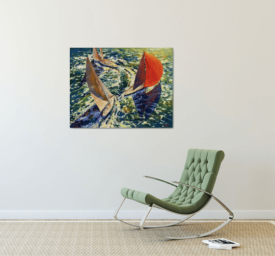 Captive to the waves