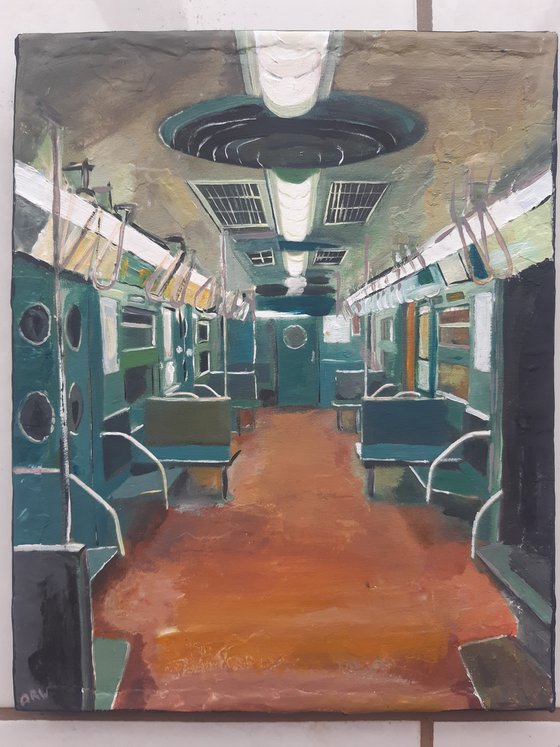 City Subway Train