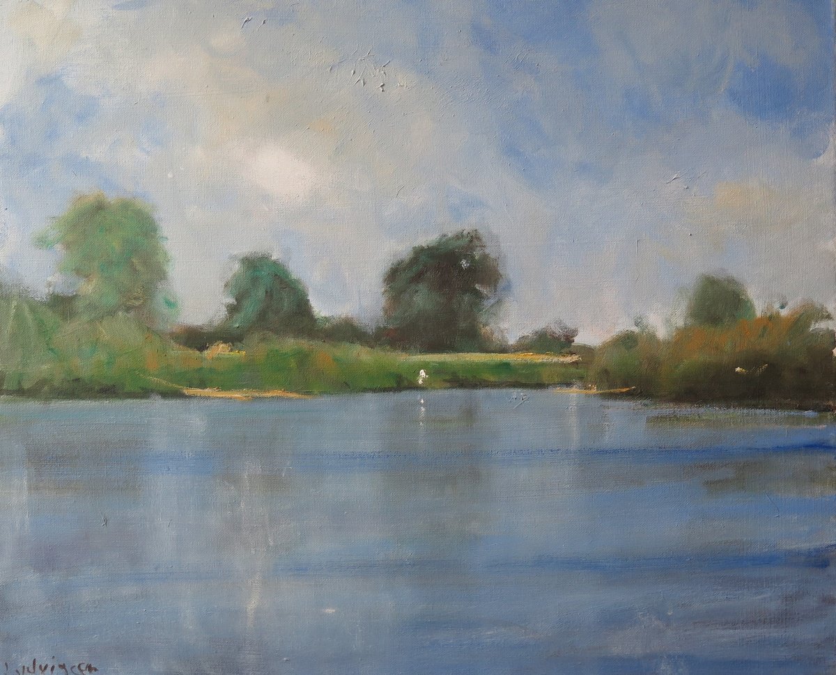The River Ouse, Aug 27 by Malcolm Ludvigsen