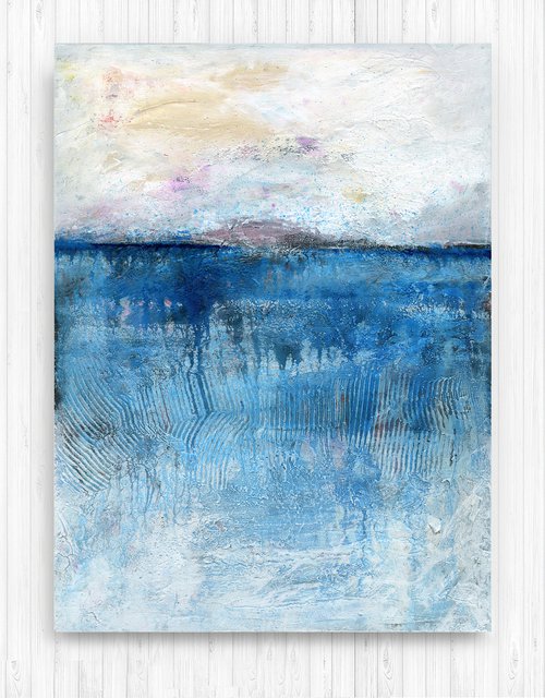 Endless Dream - Textural Abstract Painting by Kathy Morton Stanion by Kathy Morton Stanion