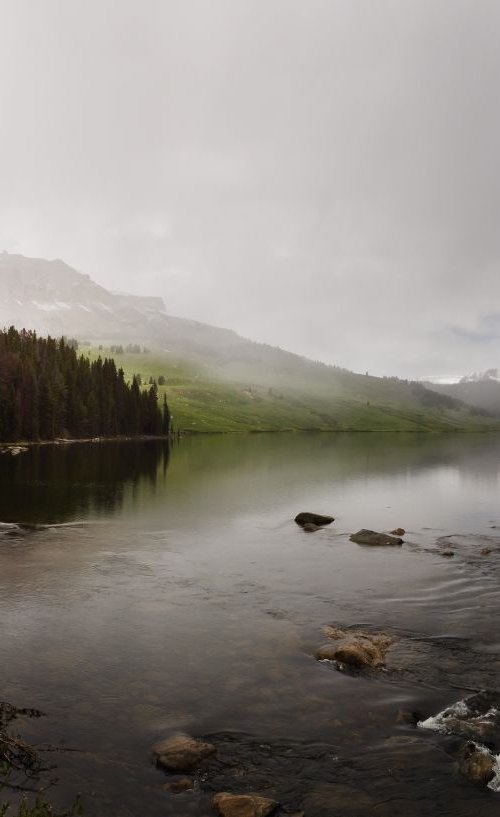Mystic Beartooth Lake by Tom Hanslien