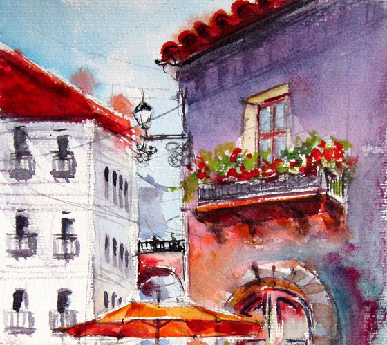 Summer atmosphere