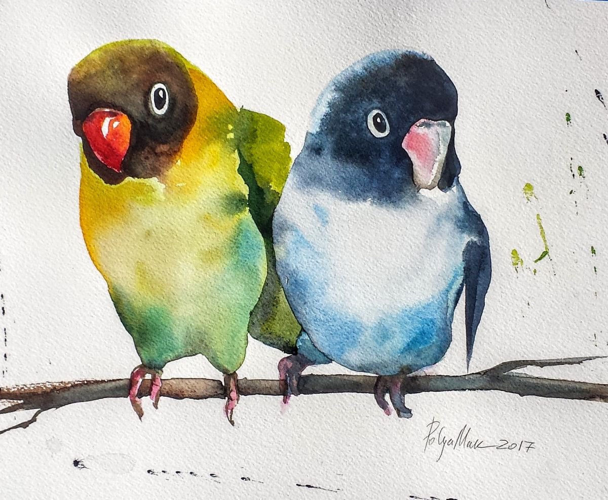 Birds of couple by Polina Morgan